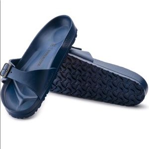 Birkenstock Madrid Eva Navy Blue Essentials Size EU 38 US 7.5 Birks Sandal